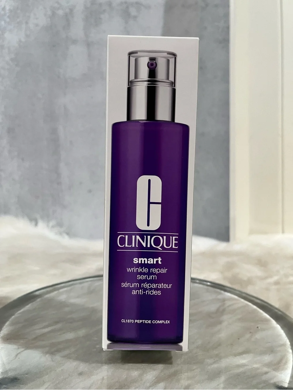 NEW Clinique Smart Wrinkle Repair Serum Peptide Complex Retinoid 3.4 oz jumbo